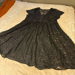 Torrid Black Lace Dress